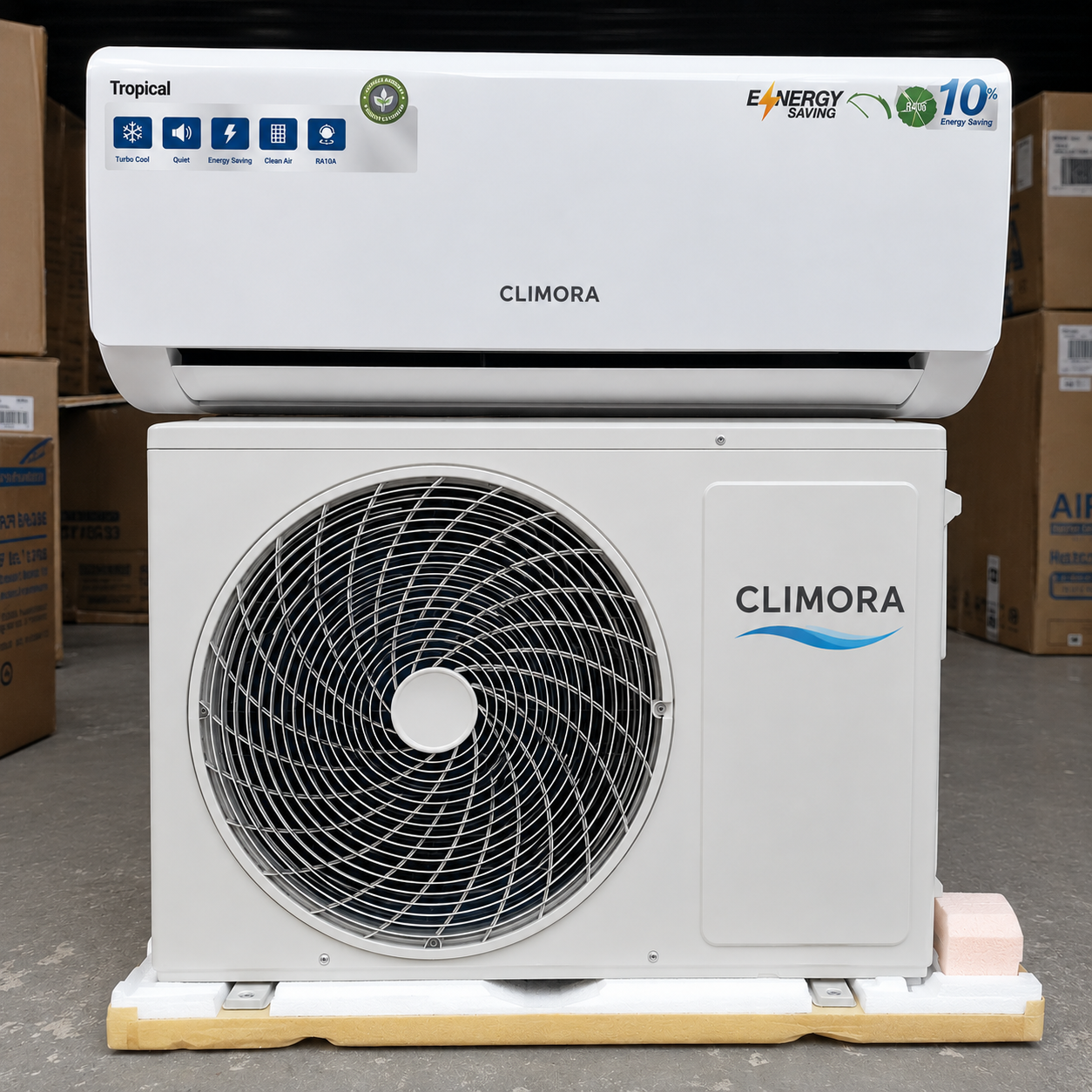 Climatiseur Split Inverter CLIMORA – Fraîcheur Instantanée & Économie d'Énergie